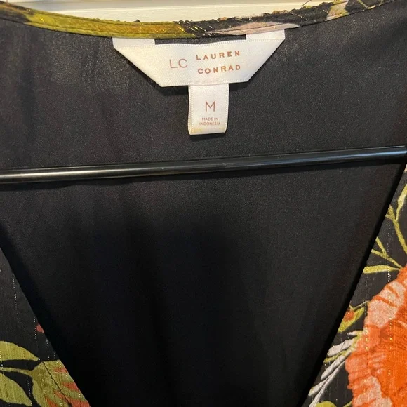 LC Lauren Conrad High-Low Hem Faux-Wrap Maxi Dress - Picture 6 of 10